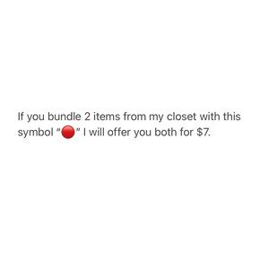🔴 2 items for $7.
